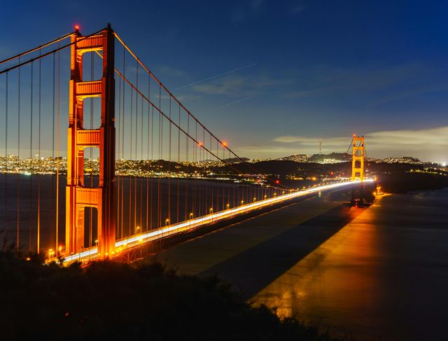 Golden Gate Bridge vs Bay Bridge